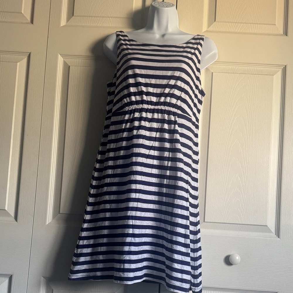 Tommy Bahama Black and White Striped Kids Dress